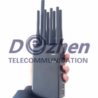 Durable Mobile Phone Signal Jammer WiFi GPS Lojack 3G 4GLTE 4GWimax 8 Antenna